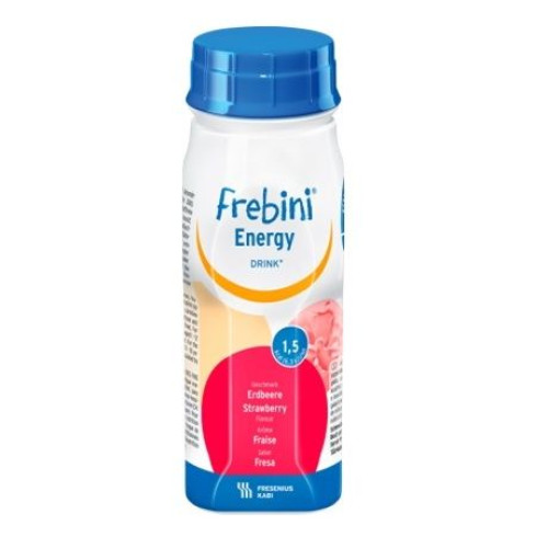 Frebini Energy Protein Drink with Strawberry Flavor 6.76 fl oz (200 ml)