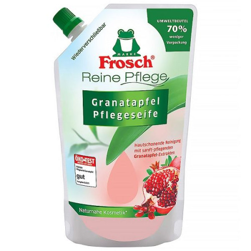 Frosch Granatapfel Pflegeseife Liquid Soap Refill 16.91 fl oz (500 ml)
