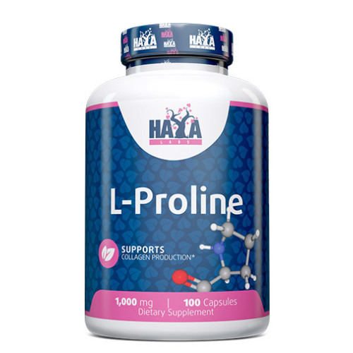 Haya Labs L-Proline 1000 mg 100 Capsules