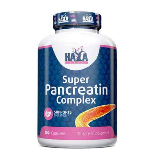 Haya Labs Super Pancreatin Enzymes 100 Capsules