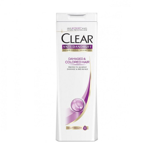 Clear Damaged and Colored Hair Anti-Dandruff Shampoo for Dry and Colored Hair 13.53 fl oz (400 ml)
