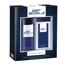 David Beckham Classic Blue Promo Set Deodorant Spray and Deodorant
