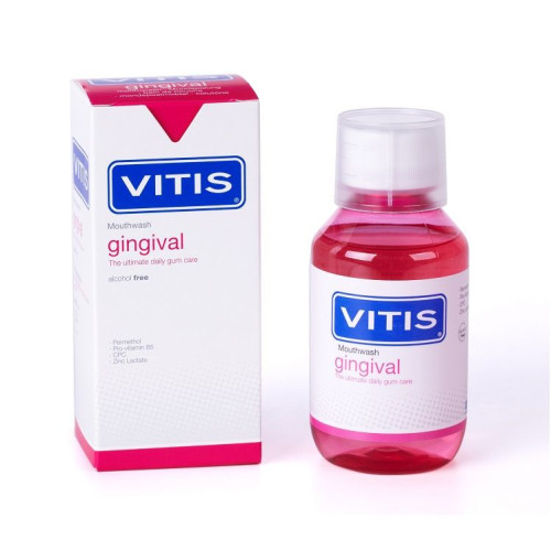 Vitis Gingival Mouthwash for Daily Use with Maximum Care for the Gums 5.07 fl oz (150 ml)