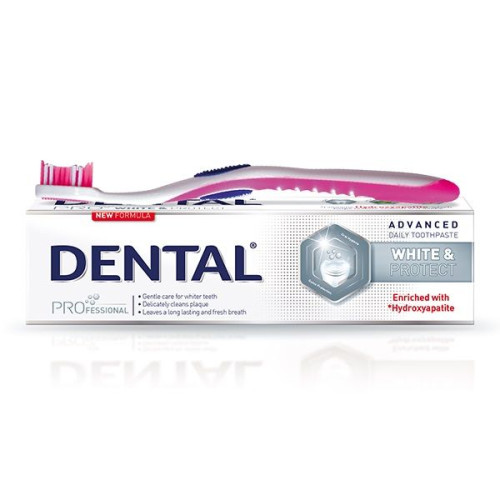 Dental Pro White and Protect Whitening and Protective Toothpaste 2.54 fl oz (75 ml)
