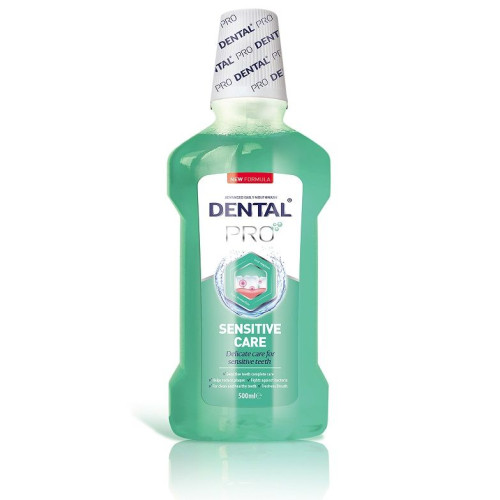 Dental Pro Sensitive Care Mouthwash for Sensitive Teeth 16.91 fl oz (500 ml)