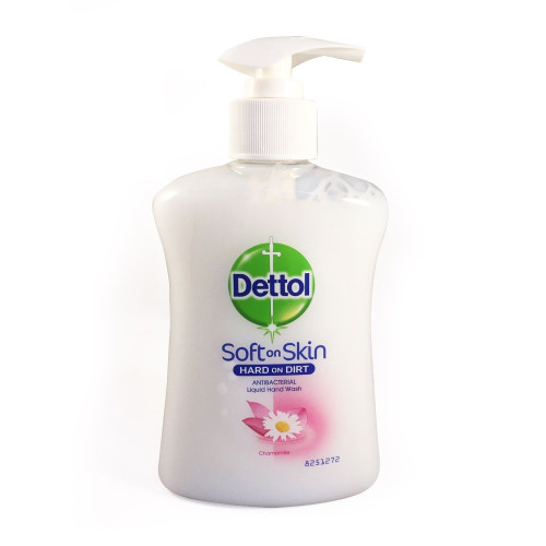 Dettol Soft on Skin Antibacterial Liquid Hand Soap with Chamomile 8.45 fl oz (250 ml)