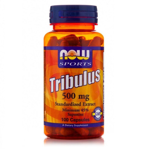 Now Sports Tribulus High Testosterone Muscle Mass and Endurance 500 mg 100 Capsules