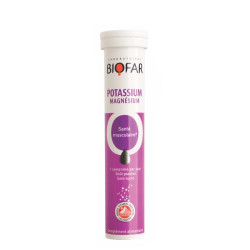 Biofar Potassium and Magnesium 20 Effervescent Tablets