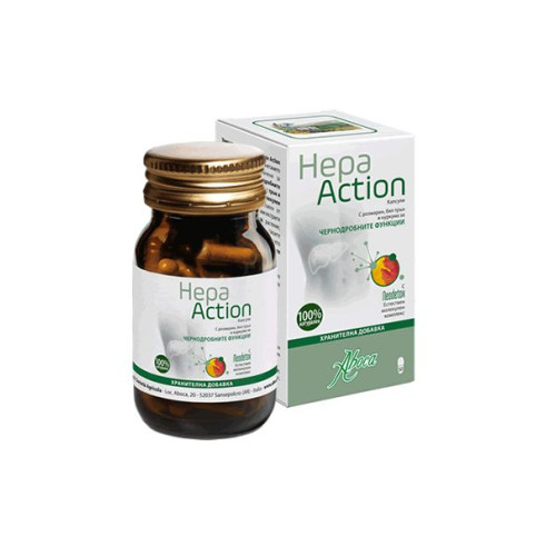 Aboca Hepa Action for a Healthy Liver 500 mg 50 Capsules