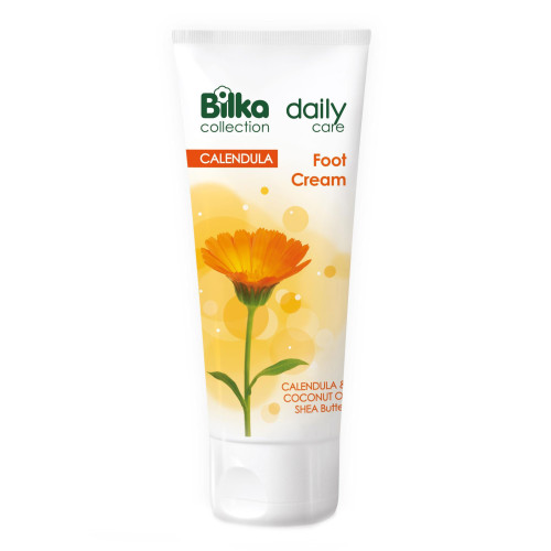 Bilka Daily Care Calendula Protective Cream for Feet and Legs with Calendula Oil 3.38 fl oz (100 ml)