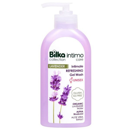Bilka Soothing and Toning Intimate Gel Unisex with Organic Lavender Water 6.76 fl oz (200 ml)
