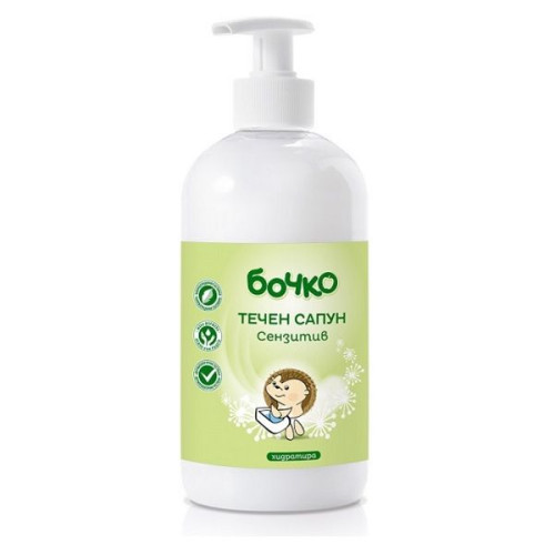 Bochko Deeply Hydrating Liquid Soap for Sensitive Skin of Children and Babies 16.91 fl oz (500 ml)