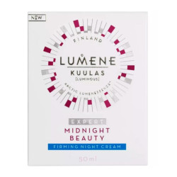 Lumene Kuulas Nighttime Hydrating Lifting Cream with Vitamin E for Face 1.69 fl oz (50 ml)