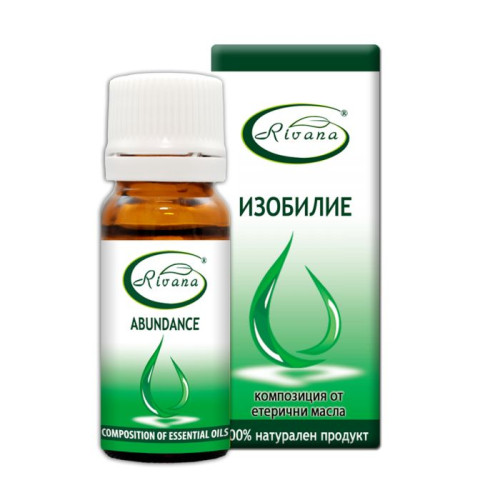 Rivana Natural Abundance Oil with Toning Effect 0.34 fl oz (10 ml)