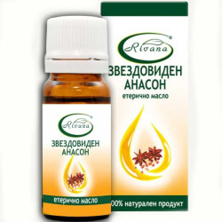 Rivana Natural Essential Oil with Antibacterial Action from Star Anise 0.34 fl oz (10 ml)