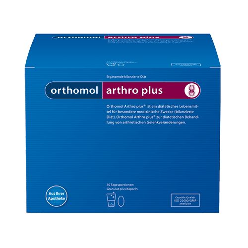 Orthomol Arthro Plus for Healthy Bones Cartilage and Joints in Osteoporosis 30 Doses