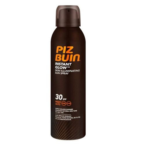 Piz Buin Instant Glow Protective Sunscreen Spray for the Whole Body for a Golden Glow SPF 30+ 5.07 fl oz (150 ml)