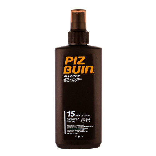 Piz Buin Allergy Anti-Allergy Sun Protection Spray for Sensitive Skin SPF 15+ 6.76 fl oz (200 ml)
