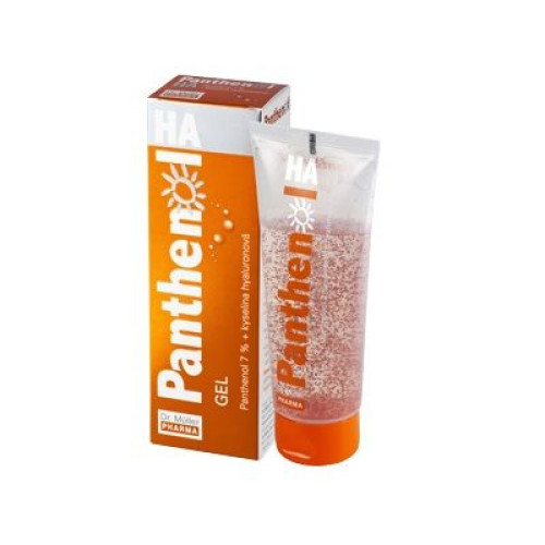 Dr. Muller Pharma Panthenol Ha 7% Cooling After Sun Gel for the Whole Body with Hyaluronic Acid 3.38 fl oz (100 ml)