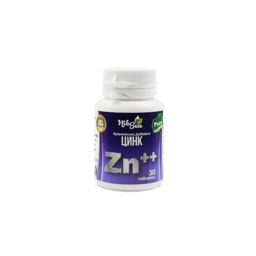 Niksen Zinc for Fatigue and Exhaustion for High Immunity 30 Tablets