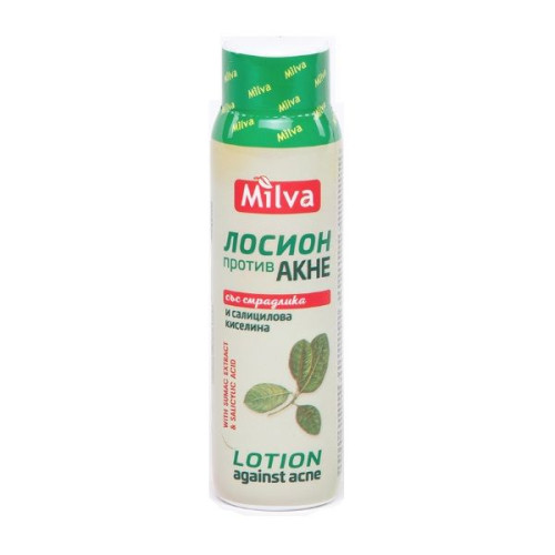 Milva Face Lotion for Acne and Oily Skin to Tighten Pores with Yarrow 3.38 fl oz (100 ml)