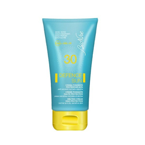 Bionike Defence Sun Melting Sunscreen Cream for Sensitive Skin SPF 30+ 1.69 fl oz (50 ml)