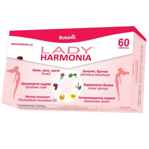 Botanic Lady Harmony for Irritability and Anxiety During Menopause 60 Tablets
