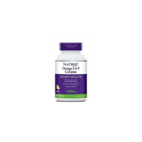 Natrol Omega-3-6-9 Complex for Optimal Health and Tone 90 Capsules