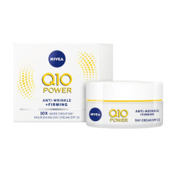 Nivea Q10 Power Anti-Wrinkle Firming Face Cream SPF 15 1.69 fl oz (50 ml)