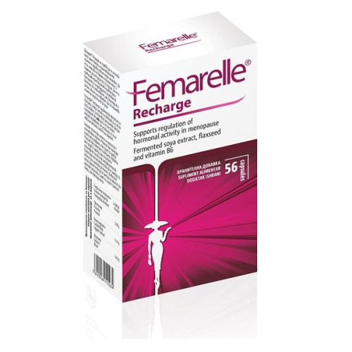 Femarelle Recharge Femarelle for Menopause and Pms Relief 56 Capsules