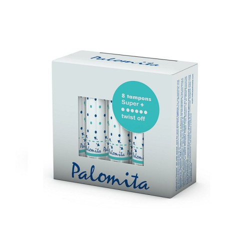 Palomita Daily Feminine Tampons with High Protection Super+ Size 8 pcs