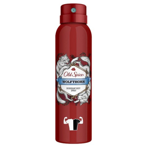 Old Spice Wolfthorn Long-Lasting Deodorant for Men Refreshing Effect 5.07 fl oz (150 ml)