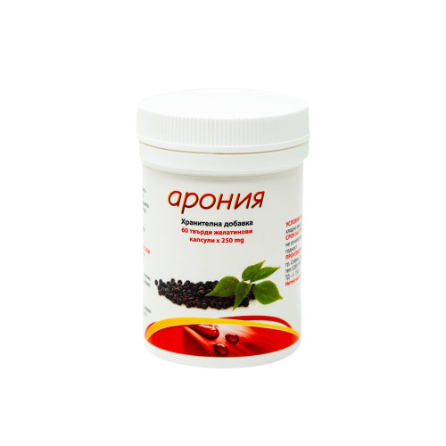 Bouroff Aronia for Overall well-being 250 mg 60 Capsules