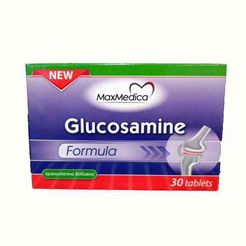 Maxmedica Glucosamine Formula for Musculoskeletal Pain and Arthritis 30 Tablets