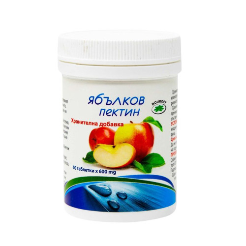 Bouroff Apple Pectin Regulates Weight and Stimulates the Body's Functioning 60 Tablets