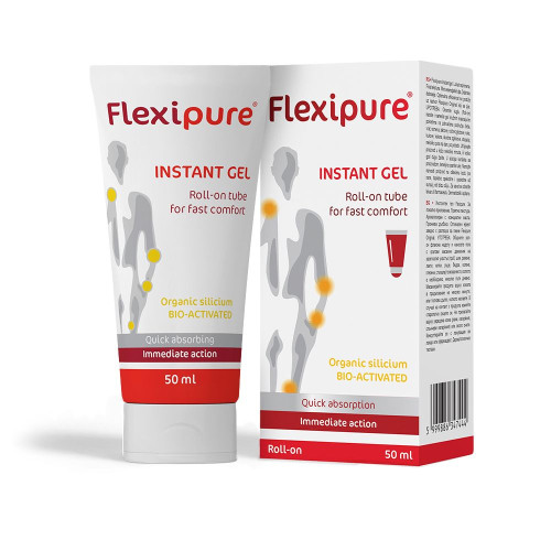 Flexipure Instant Gel for Treating Muscle and Joint Pain 1.69 fl oz (50 ml)