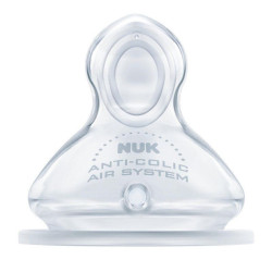 Nuk First Choice+ Pacifier with Soft Silicone Tip Size L 0-6 Months 1 pc