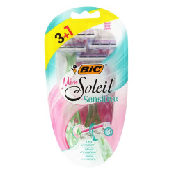 Bic Miss Soleil Sensitive Women's Razor with 3 Blades for the Whole Body 3 pcs