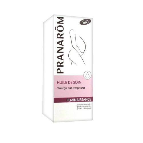 Pranarom Feminaissance Organic Oil Protection Against Stretch Marks During and After Pregnancy 1.69 fl oz (50 ml)
