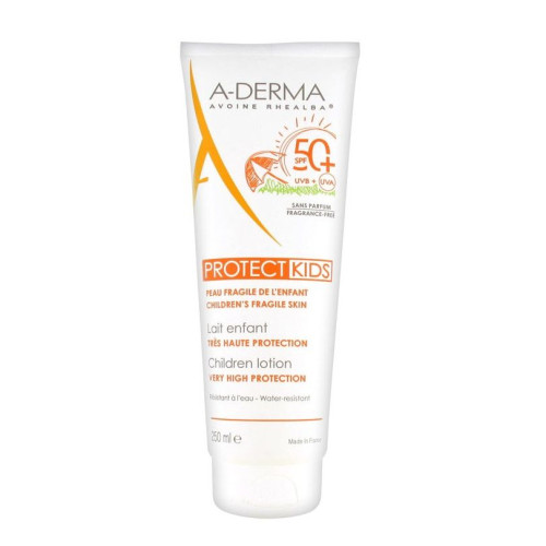 A-Derma Protect Sunscreen Kids Milk for Children SPF 50+ 8.45 fl oz (250 ml)
