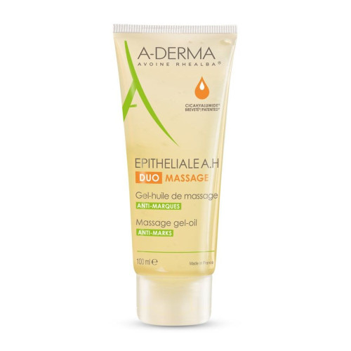 A-Derma Epitheliale A.H Massage Gel-Oil for Unsightly Scars and Stretch Marks 3.38 fl oz (100 ml)