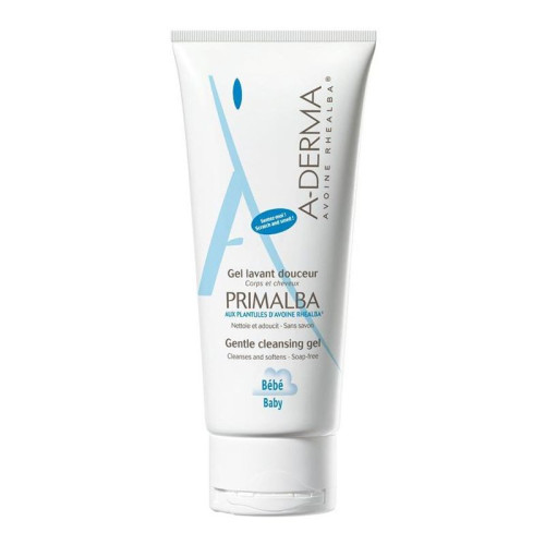 A-Derma Primalba Cleansing Gel for Hair and Body for Babies 6.76 fl oz (200 ml)