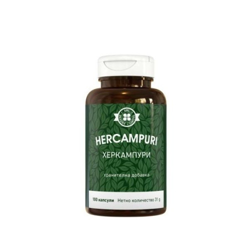 AMC Hercampuri Bitter Tonic for Digestion & Liver Health 100 Capsules