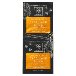 Apivita Express Beauty Moisturizing and Nourishing Face Mask with Honey 0.27 fl oz (8 ml) 2 pcs