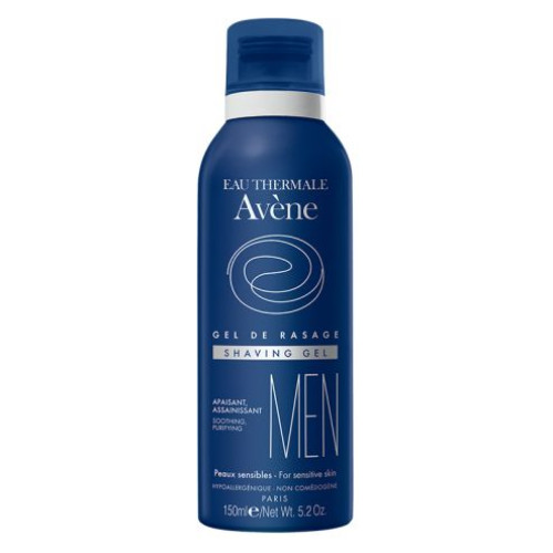 Avene Men Shaving Gel for Sensitive Skin 5.07 fl oz (150 ml)