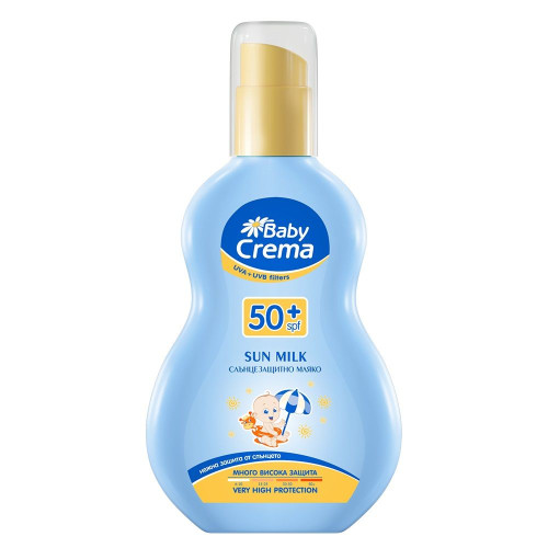 Baby Crema Sun Sunscreen Body Milk for Children SPF 50+ 5.07 fl oz (150 ml)