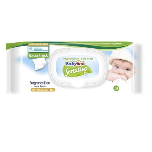 Babylino Sensitive Baby Wipes with Chamomile 54 pcs