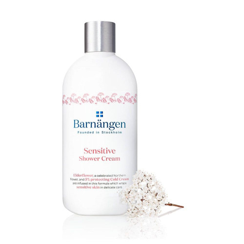 Barnangen Sensitive Shower Cream for Sensitive Skin 13.53 fl oz (400 ml)