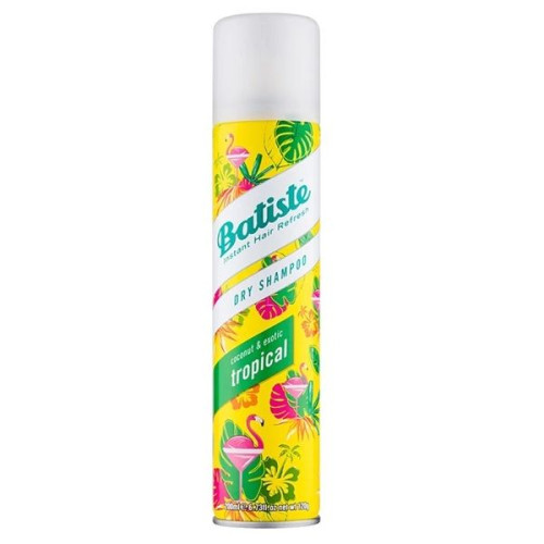 Batiste Tropical Dry Shampoo for Hair with Tropical Scent 6.76 fl oz (200 ml)