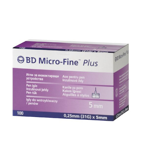 Bd Micro Fine Plus Pen Needle 0.2 in (5 mm) 1 pc